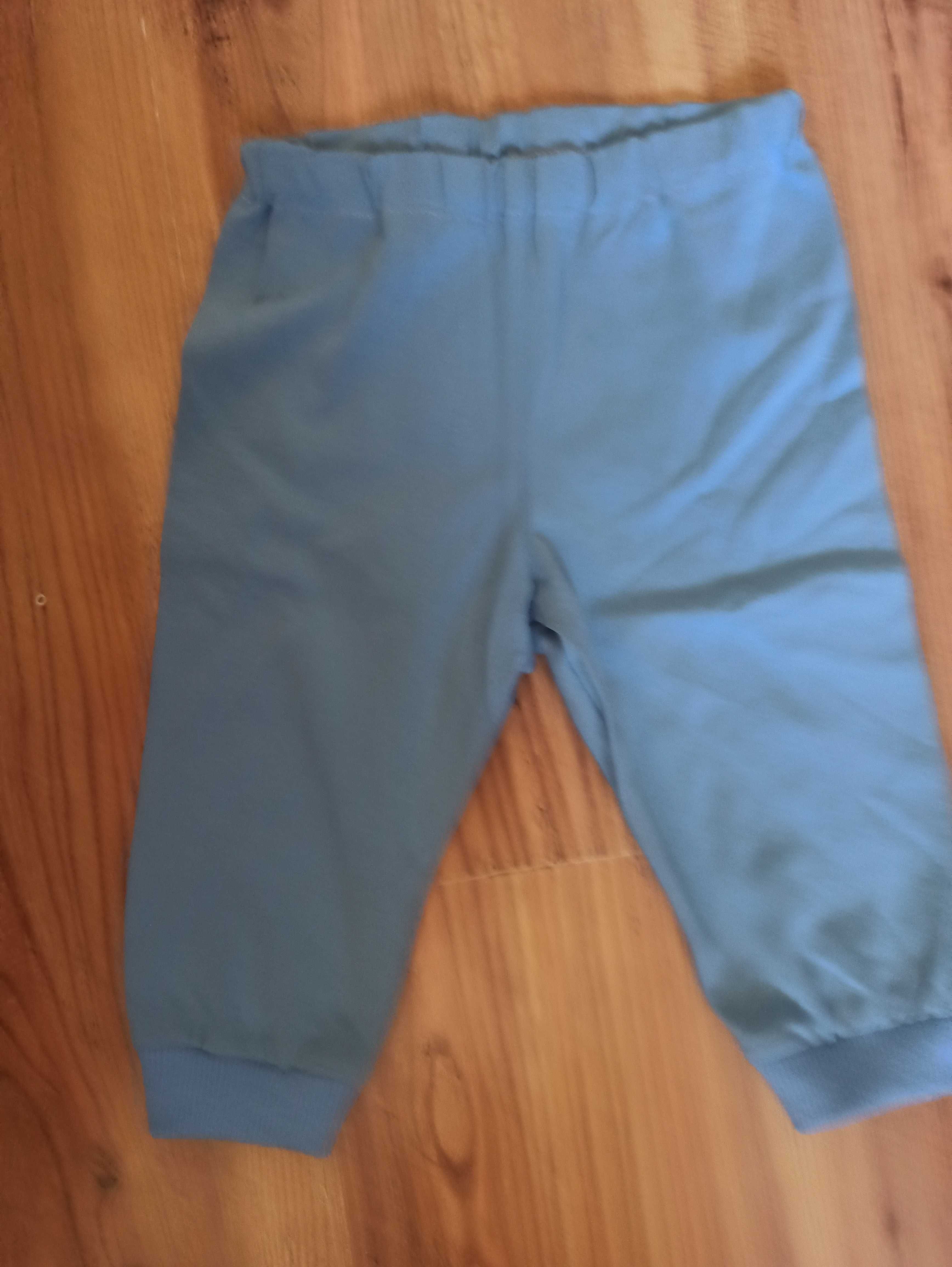 Komplet komplecik niemowlecy bluzka spodnie 68-74