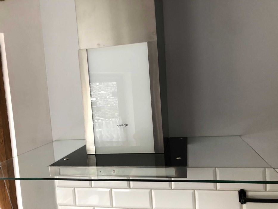 Okap kuchenny Gorenje wyspowy szklany