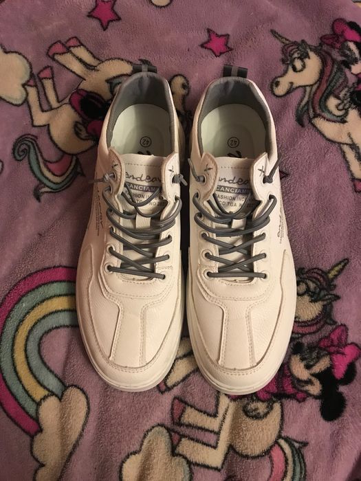 Кожаные лёгкие кроссы. Натуральная кожа Турция. 39-39,5 рр. 524грн