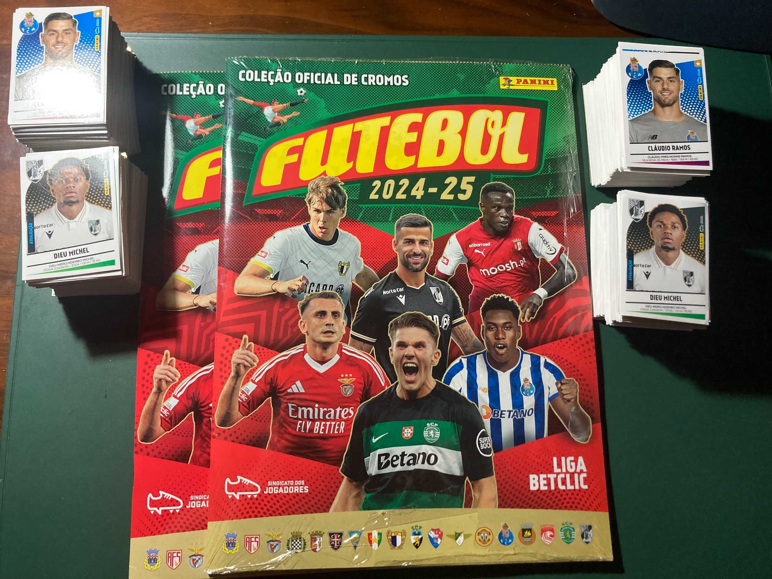 Caderneta de cromos Liga Portuguesa, completas
