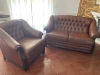 Conjunto de Sofas - 2 lugares e 1 lugar