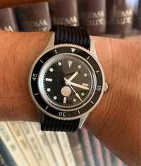 годинник часы дайвер RDUNAE R6 40 мм Barracuda Blancpain Fifty Fath