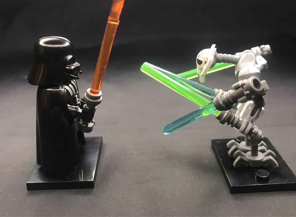 Фигурки Лего Star War. Дарт Вейдер, Генерал Гривус