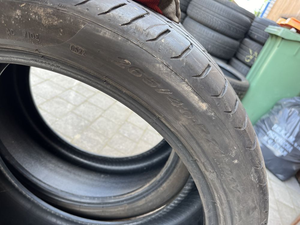 Opony 2x  265/40/21 Pirelli Pzero 2022