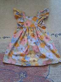 Sukieneczka na lato dla dziewczynki H&M r.104