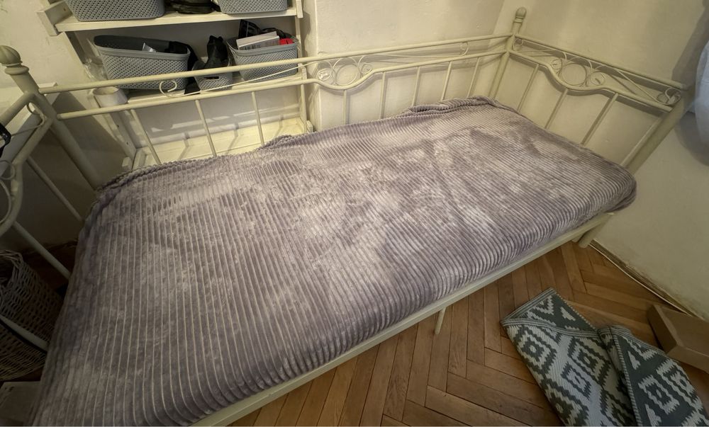 Łóżko knapa rozkłdana rama łożka dwuosobowa