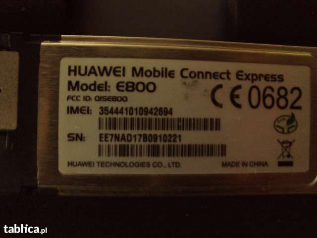 modem express card Huawei E800 7.2