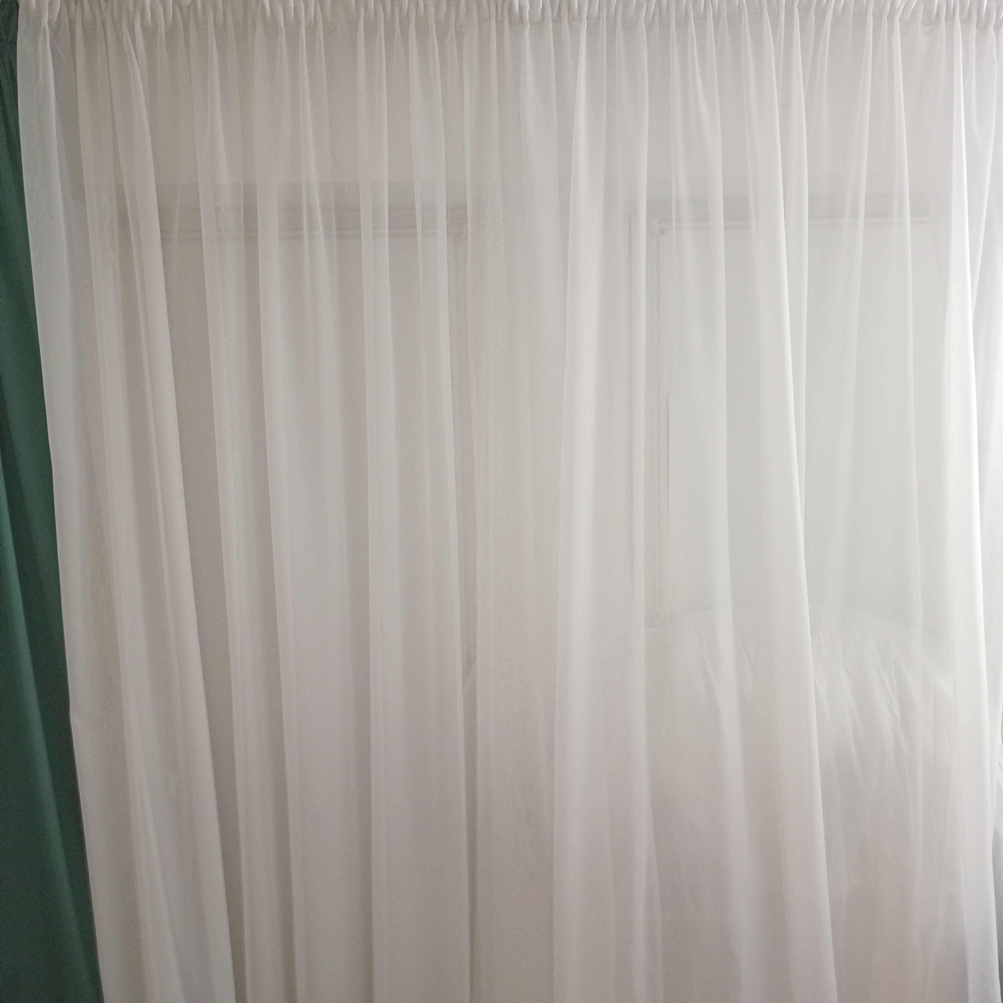 Firana duża na okno balkonowe 6.5 M x2.50m