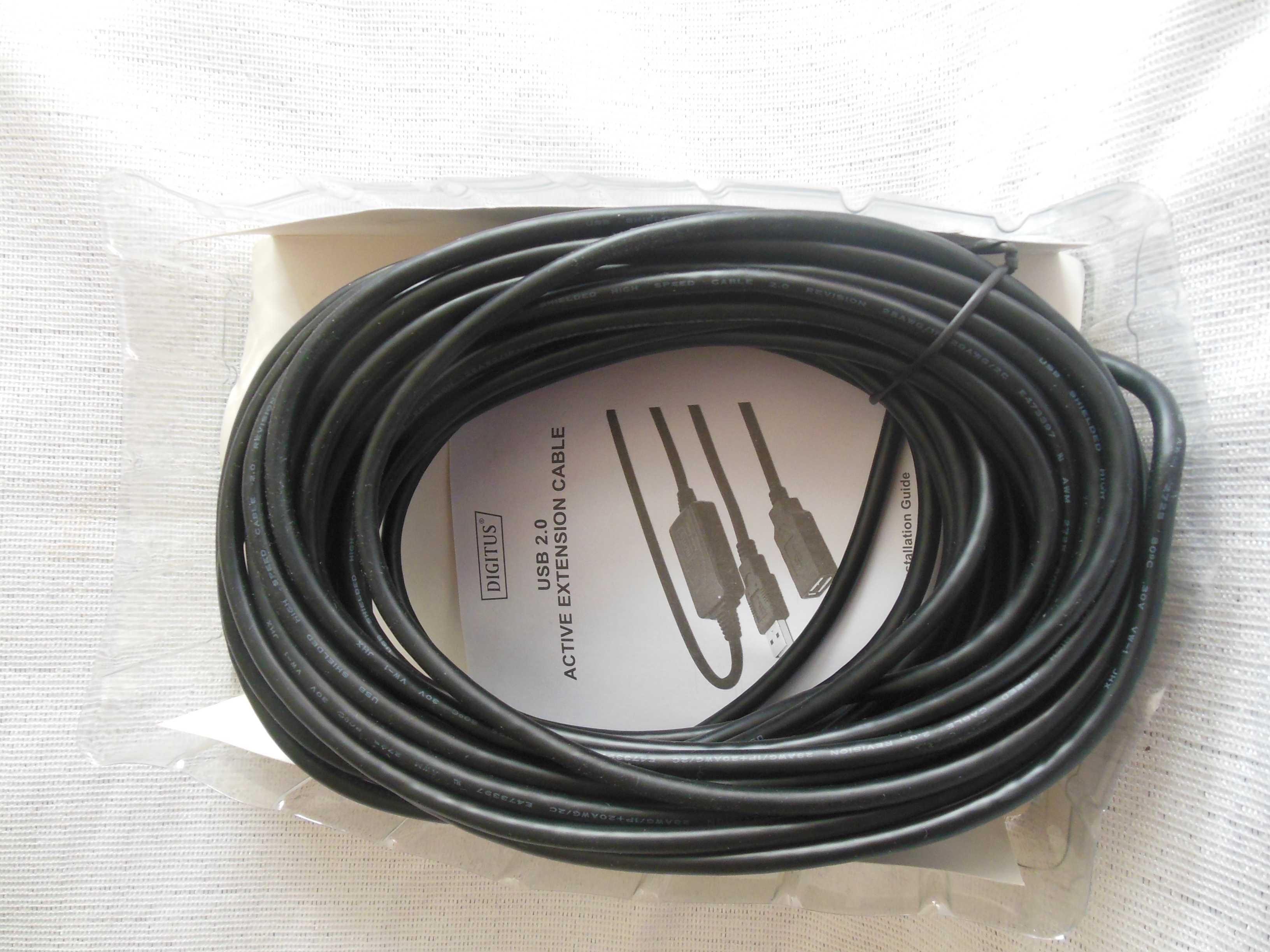 Kabel 15M USB 2.0 Digitus