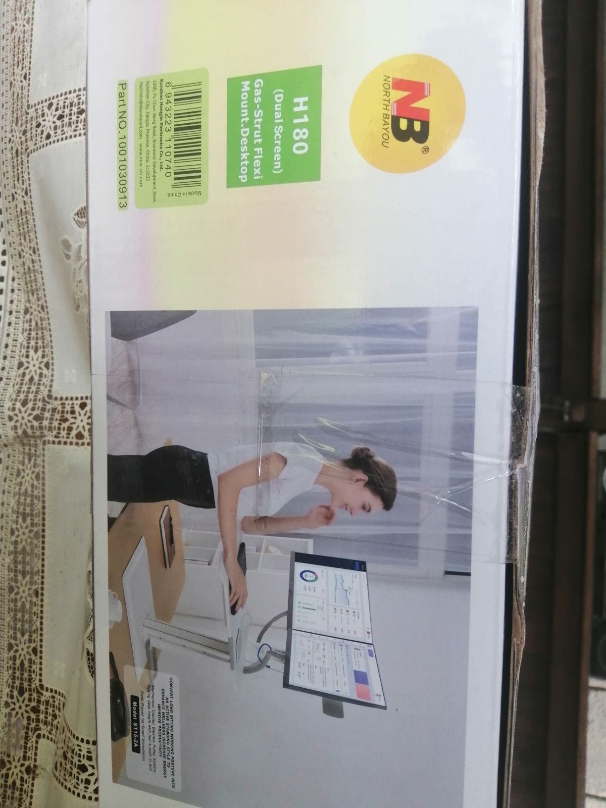 Podwójny uchwyt na monitor NB