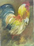 Quadro: O Galo da Capoeira