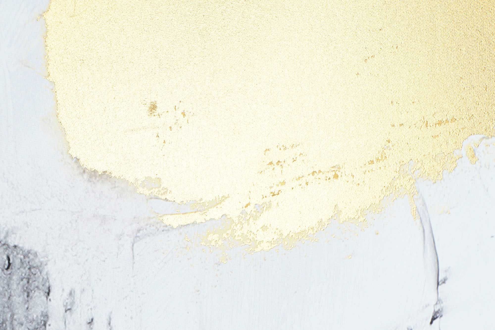 Quadro com Moldura Dourado e Preto 83x120cm By Arcoazul