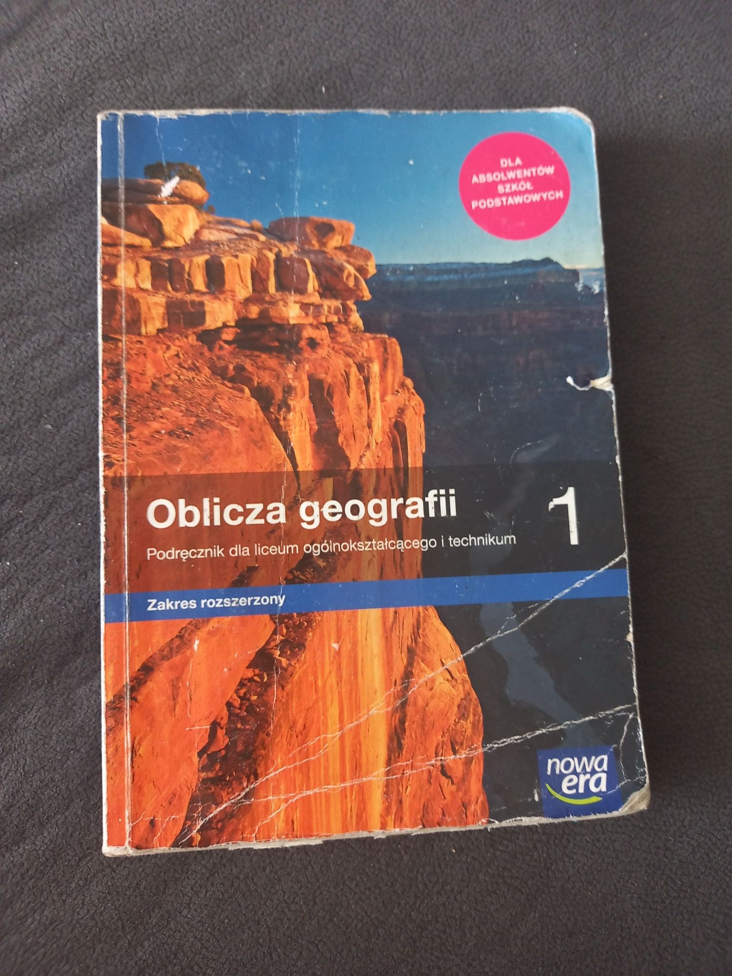 Oblicza geografii zakres rozszerzony do klasy 1 Nowa Era