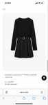 Сукня Zara чорна коротка