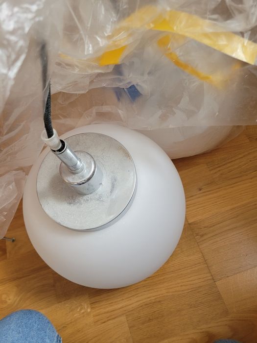 Lampy sufitowe, lampa, biała, mleczna Argon