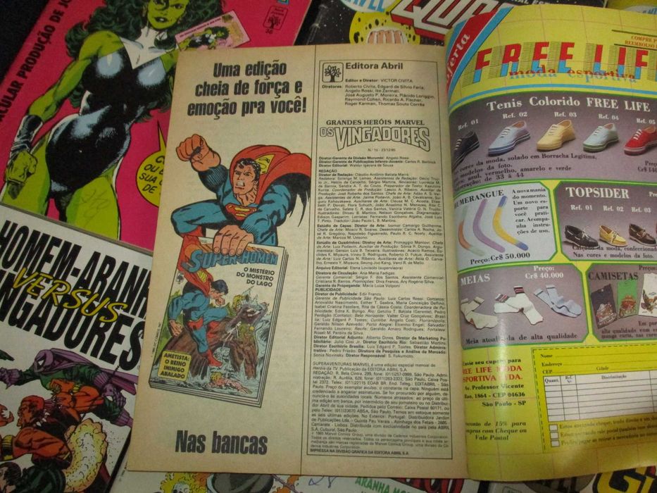 Livros BD Grandes Heróis Marvel Série I