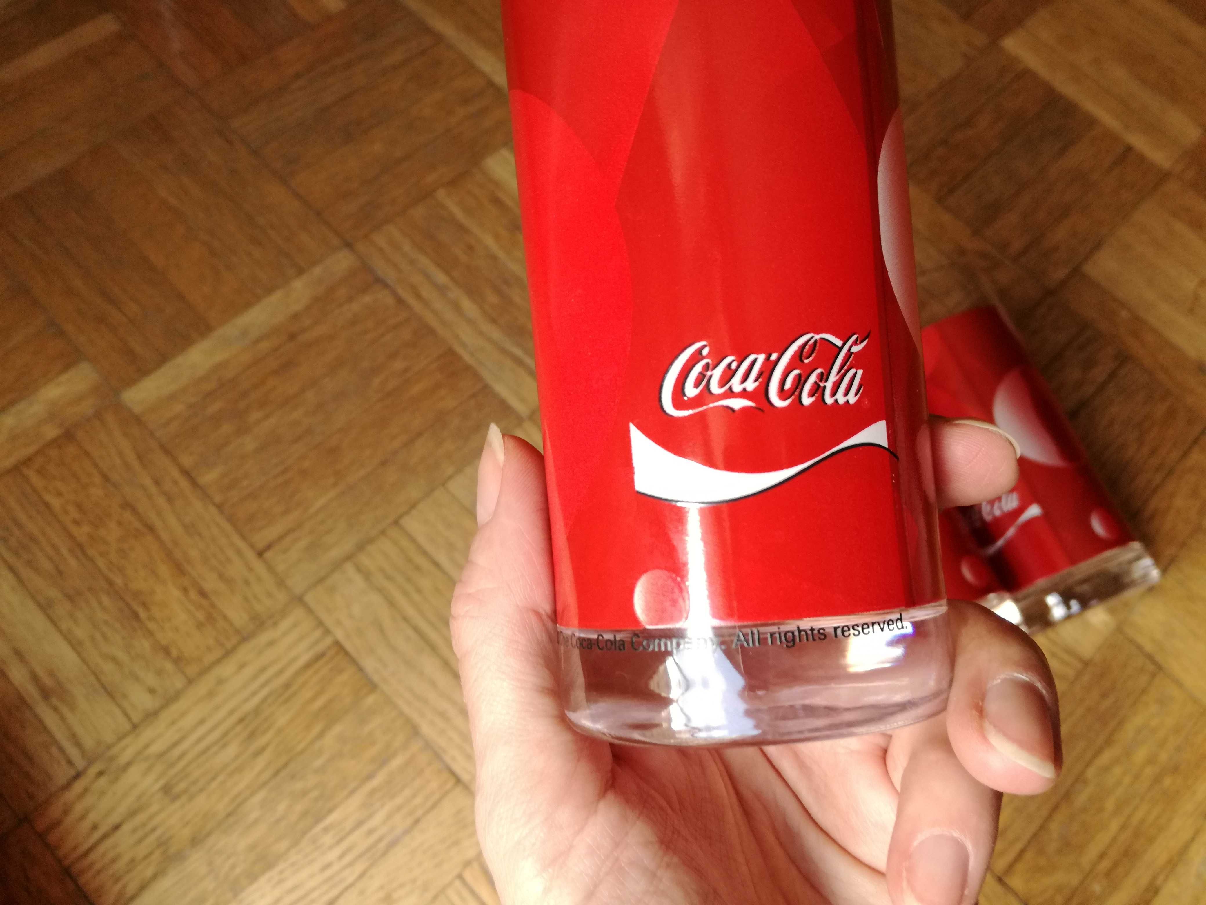 Szklanki Coca-Cola, 7 sztuk