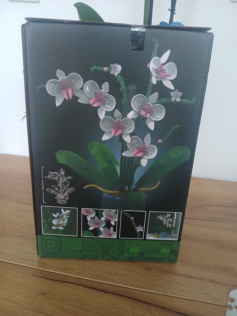 Klocki konstrukcyjne kwiaty orchidea kompatybilne z lego 10311