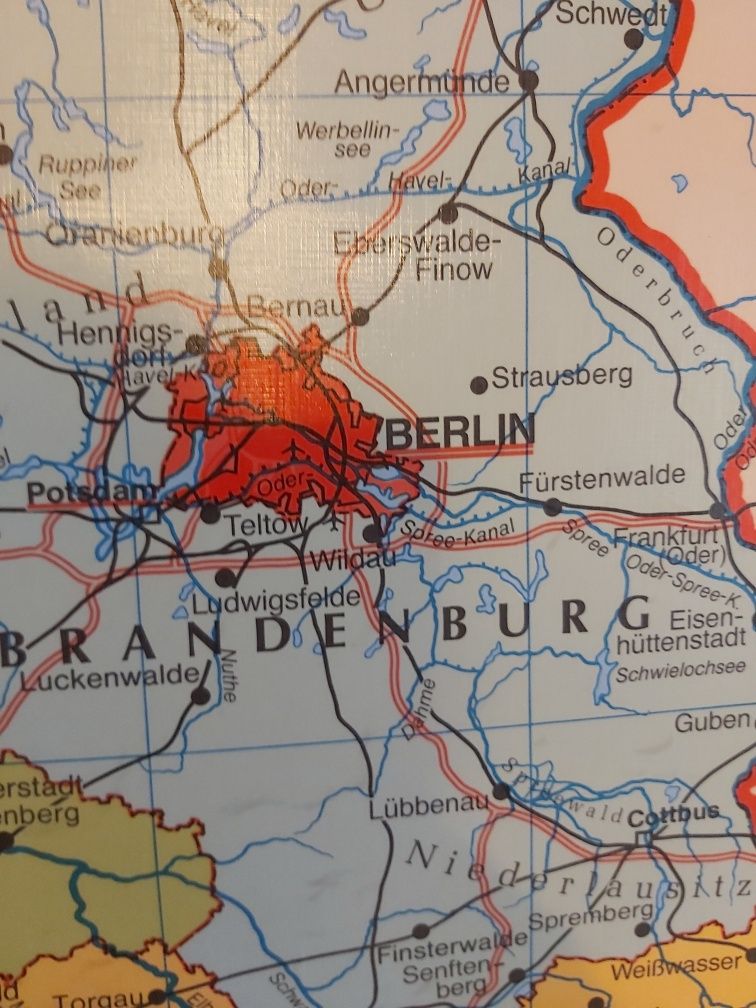 Продам карту Німеччини.