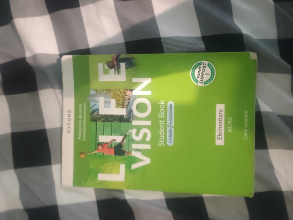 książka do języka angielskiego life vision