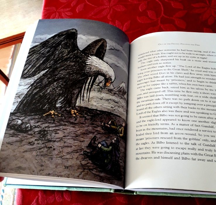 J R R Tolkien - The Hobbit, Ilustrated by Jemima Catlin 2013 NOVO