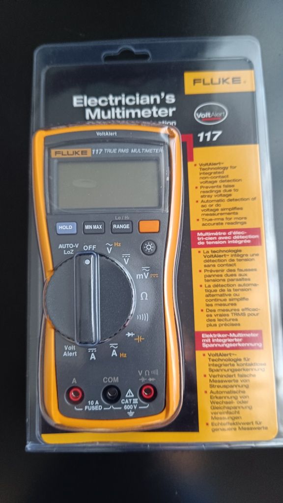Multímetro Digital Fluke 117 Novo