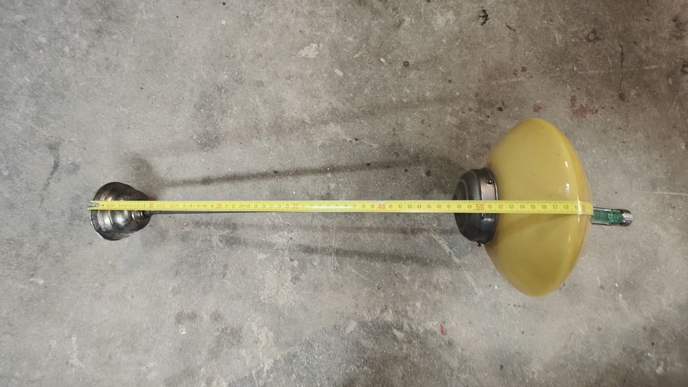 Candeeiro art deco oplalino