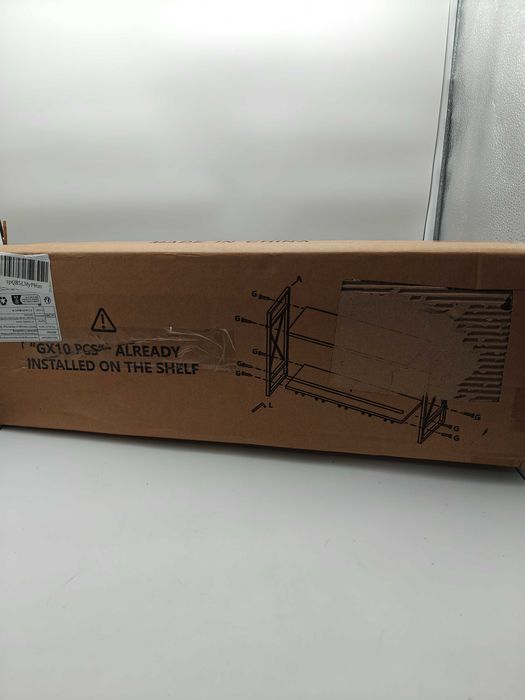 Prateleira de Vinho de Parede CNNINGYI 2 Níveis – NOVA (Caixa Aberta)