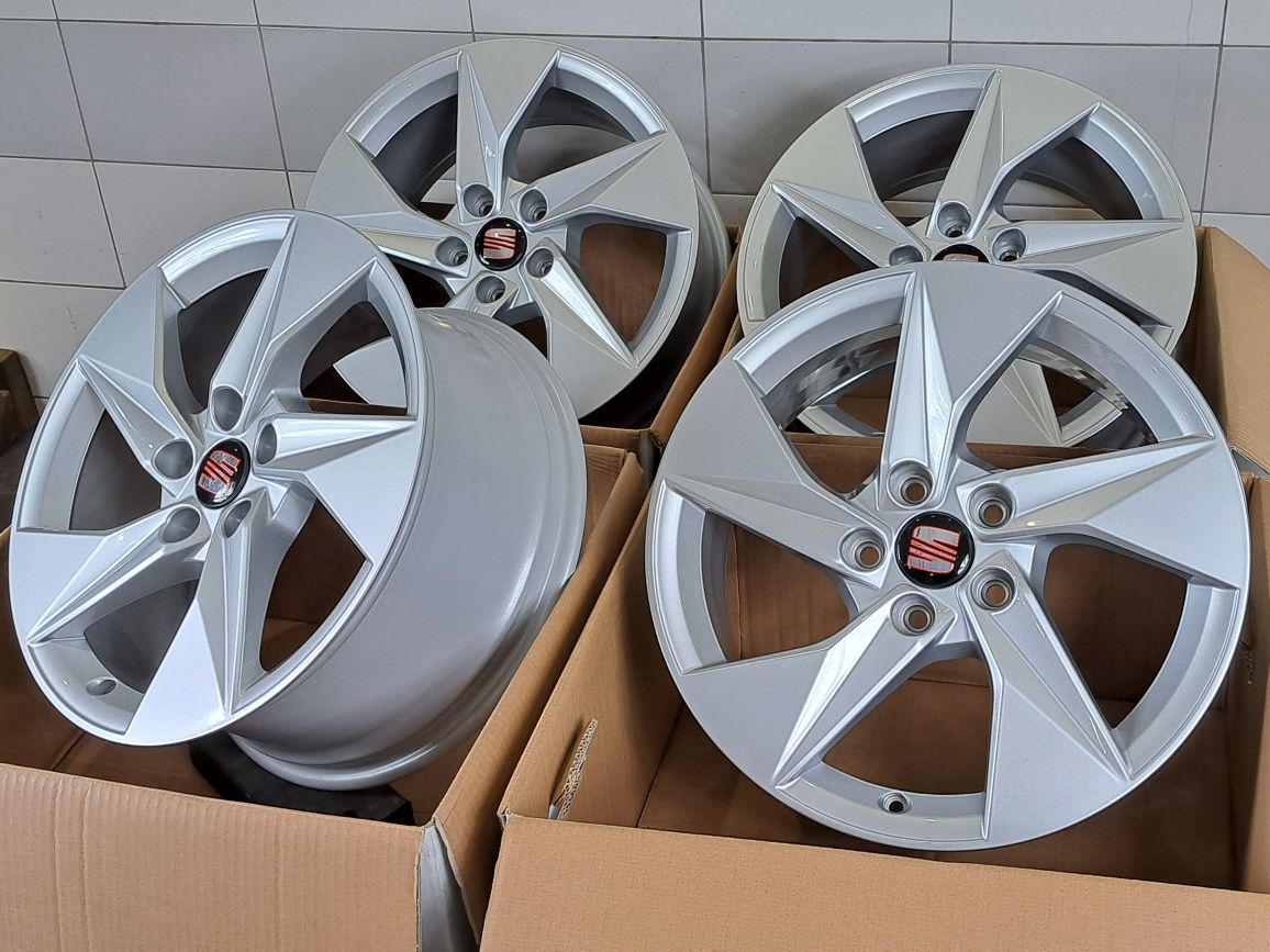 Alufelgi NOWE SEAT 17' 5x112 Leon Exeo Altea Toledo Freetrack Ateca