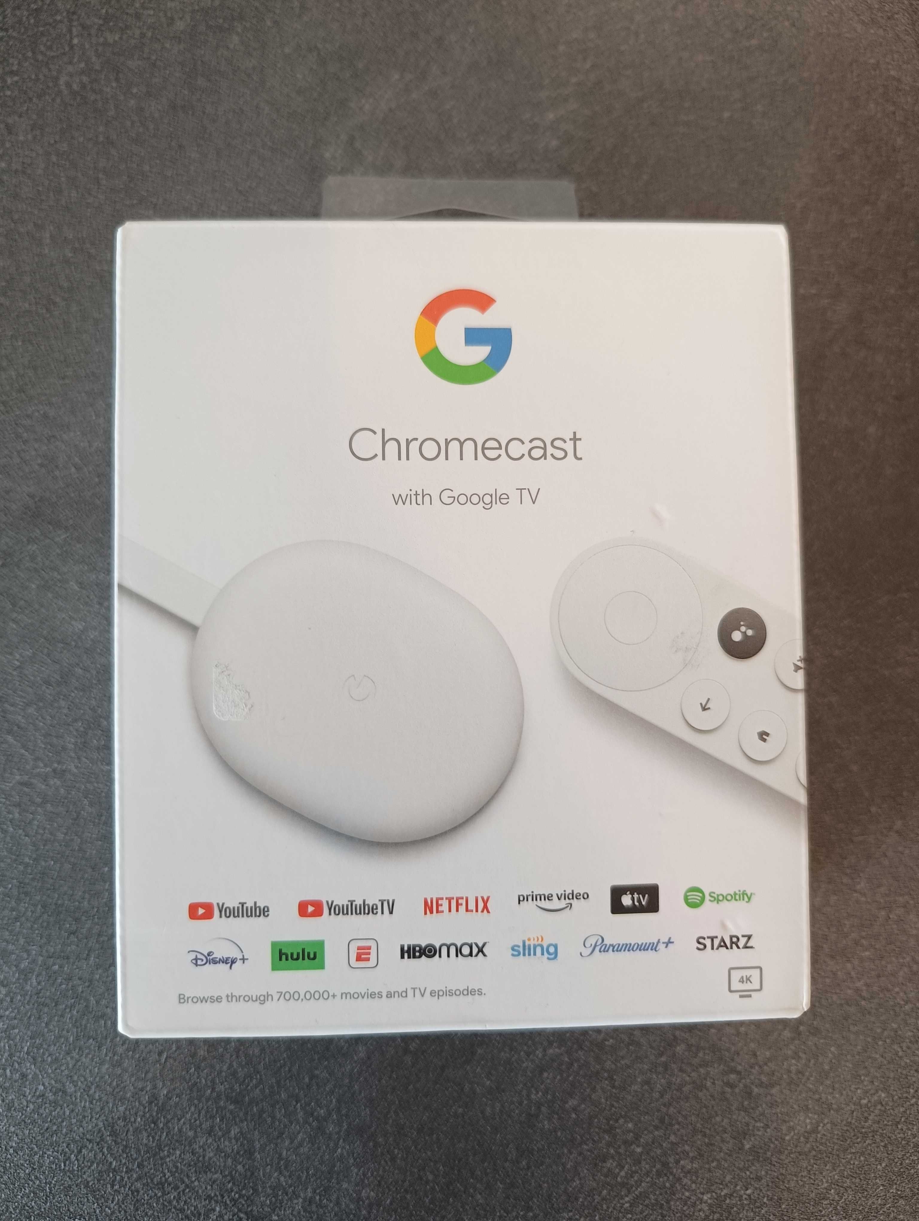 Google Chromecast z Google Tv