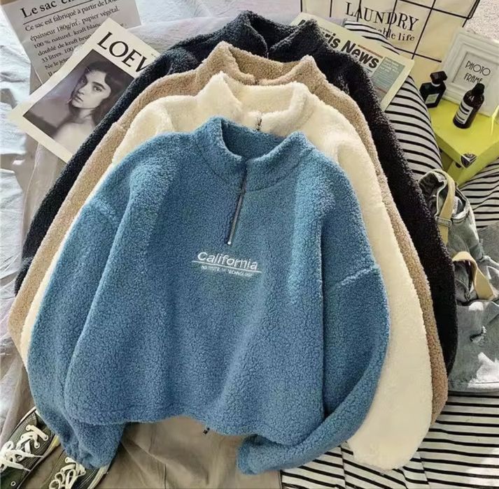 Тепла плюшева кофта