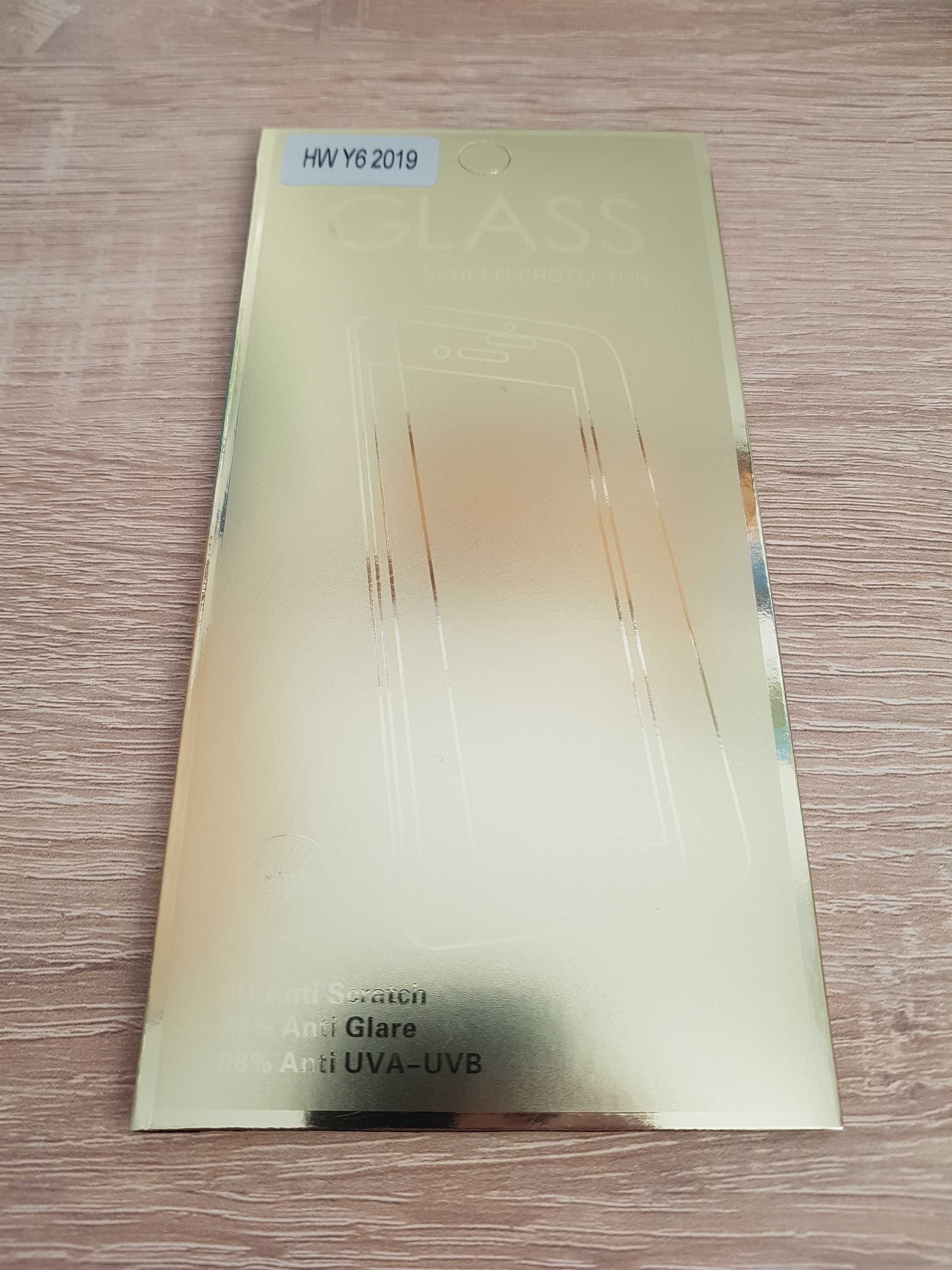 Glass Gold Hartowane szkło do HUAWEI Y6 2019