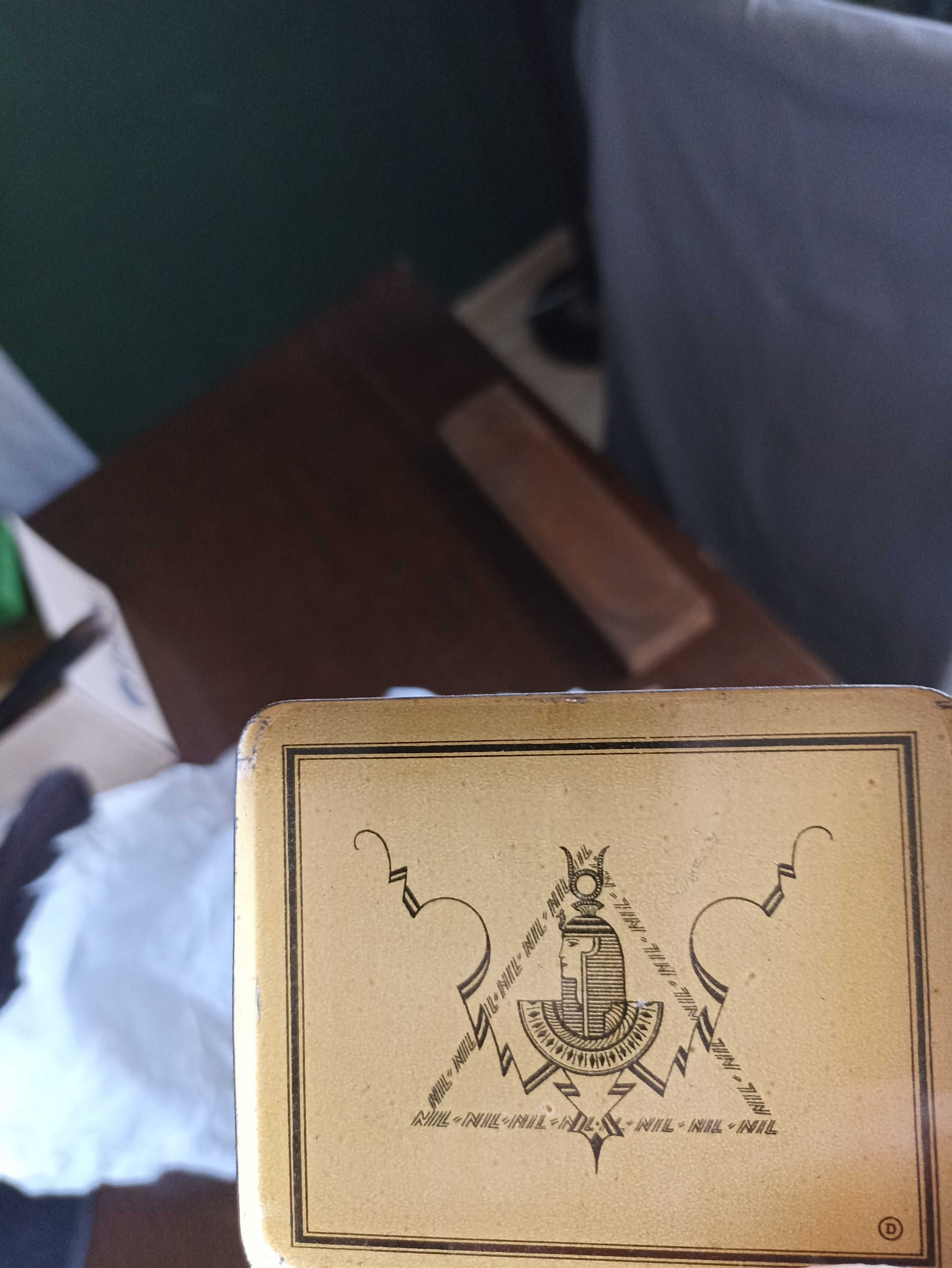 Stare, przedwojenne, kolekcjonerskie pudełko NIL, PMT