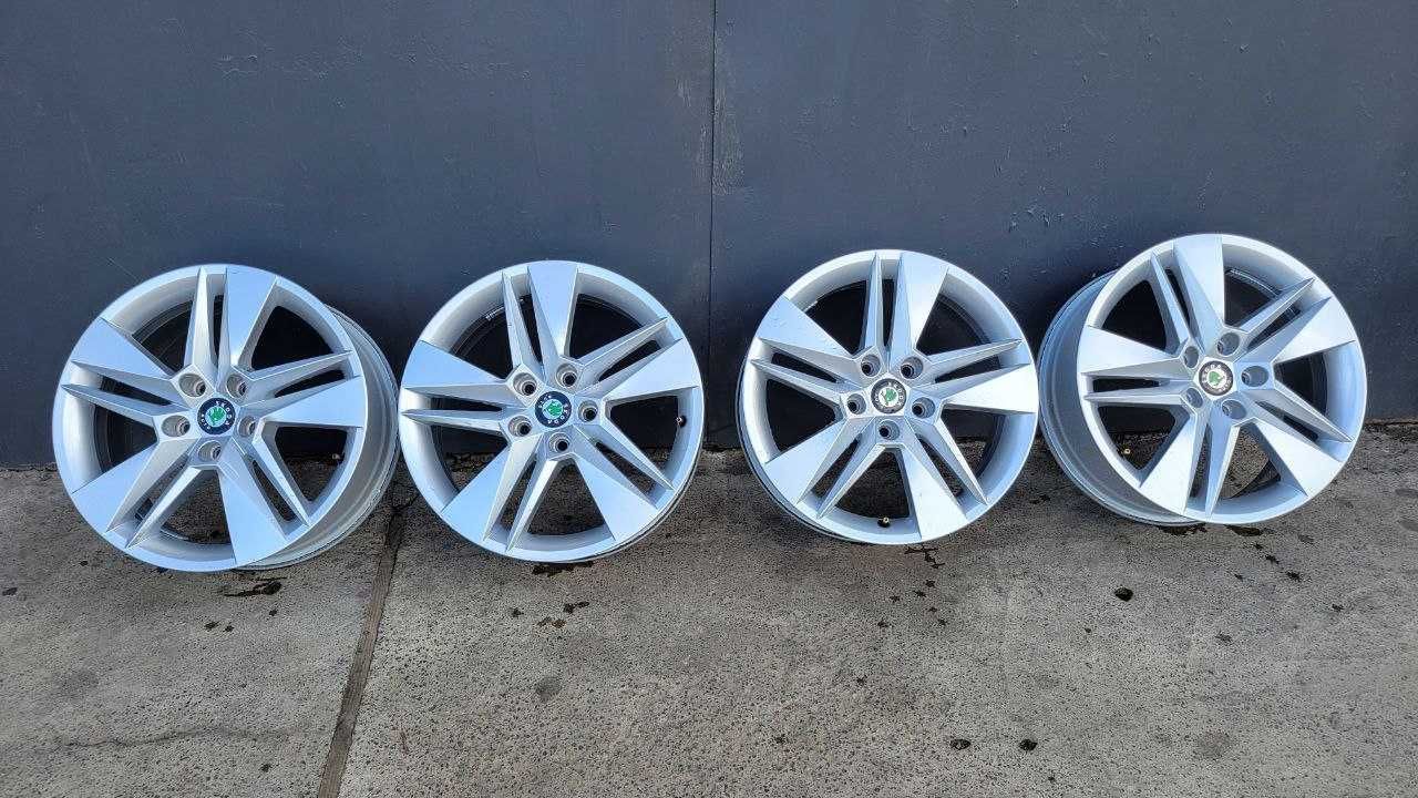 Диски R17 5/112 Skoda Kodiaq Karoq Superb Octavia A7 A8 3v0071497f 8z8