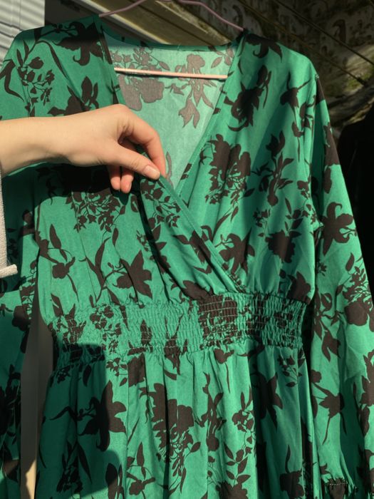 Сукня з вирізом V ,Shein