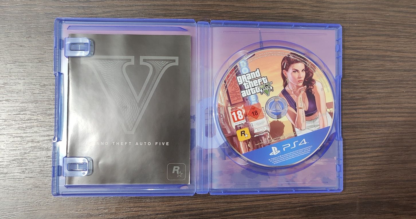 GTA 5 для PS4 ГТА 5 диск