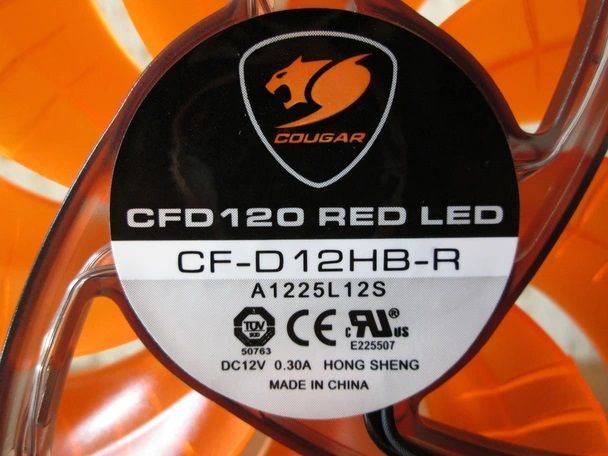 Вентиляторы Cougar 120 mm LED CFD series [CF-D12HB / CF-D12HB-R] LED