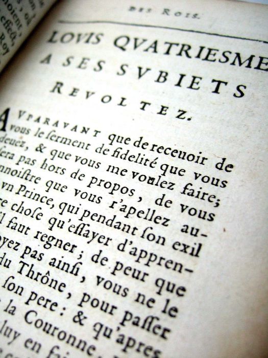 Georges de Scudéry - Discours politiques des rois. 1663.
