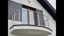 Balustrady nierdzewne, schody