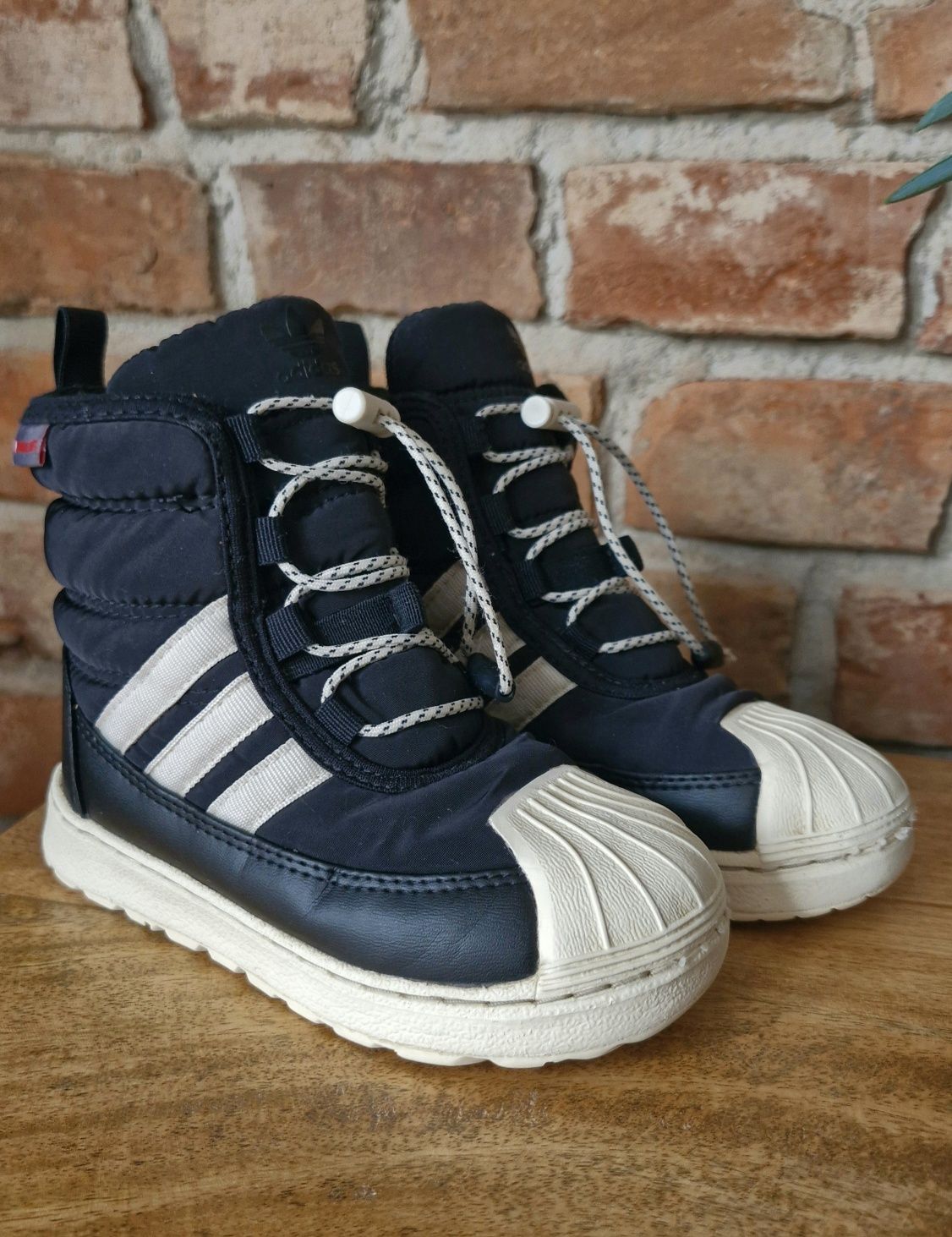 Adidas Superstar 360 2.0 Boots buty zimowe śniegowce wsuwane sportowe