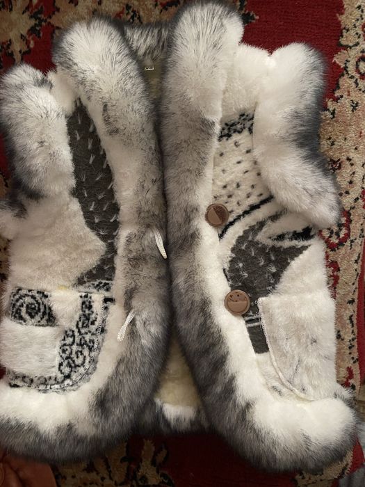 Дитяча жилетка овчина