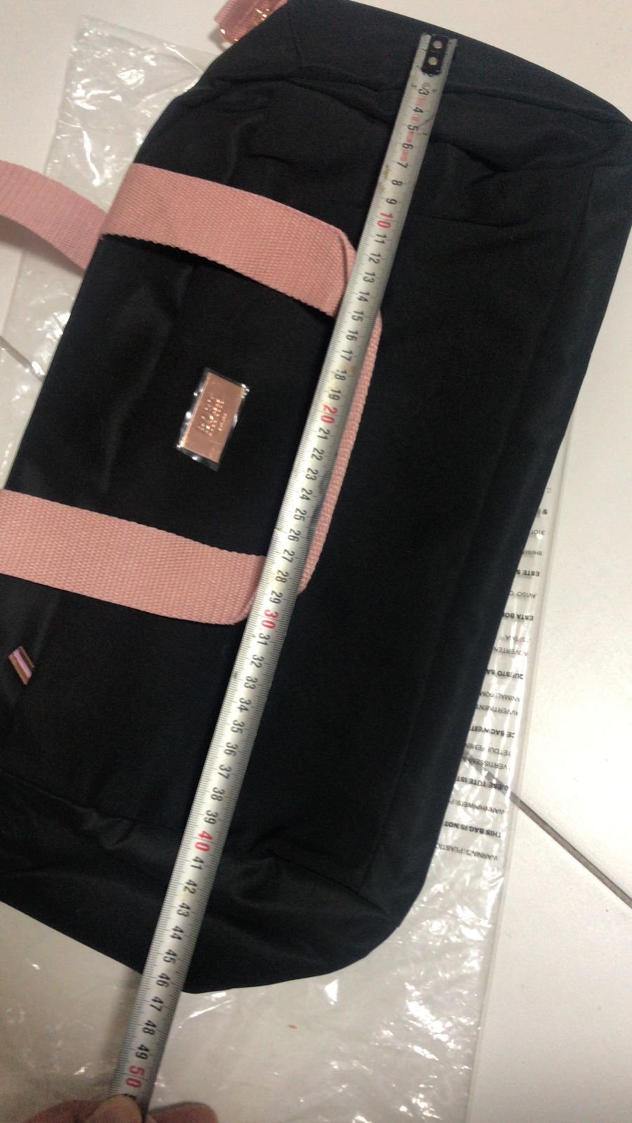 Hugo Boss сумка чорна з рожевим хуго бос