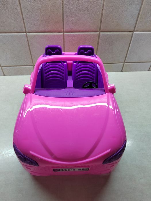 Auto cabrio lalka Barbie różowy