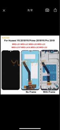 Lcd para Huawei y6 com frame, novo em caixa selado com garantia. ( veja os meus outros anúncios)