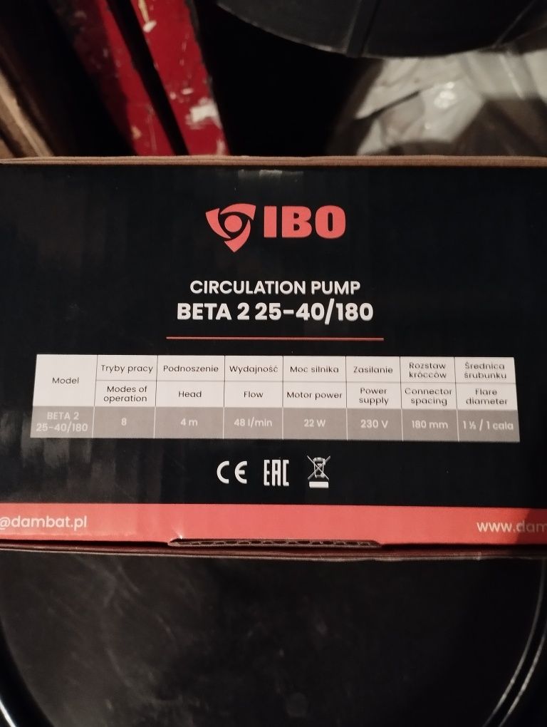 Pompa CO i bo beta 2