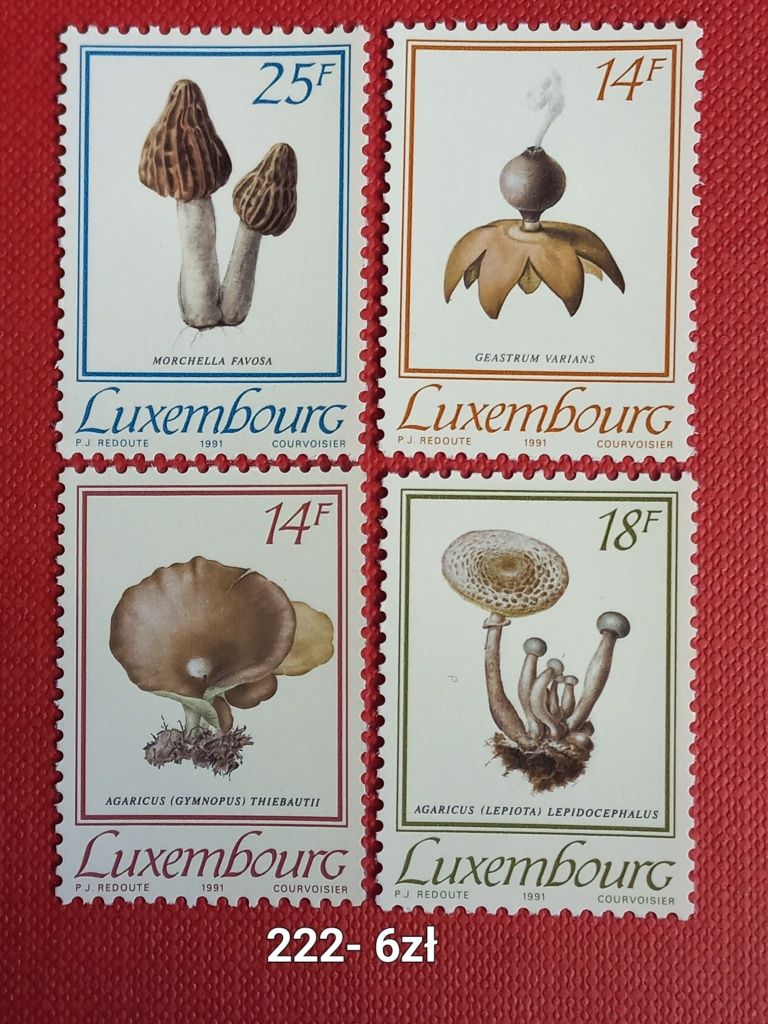 Znaczki pocztowe- flora/grzyby 11