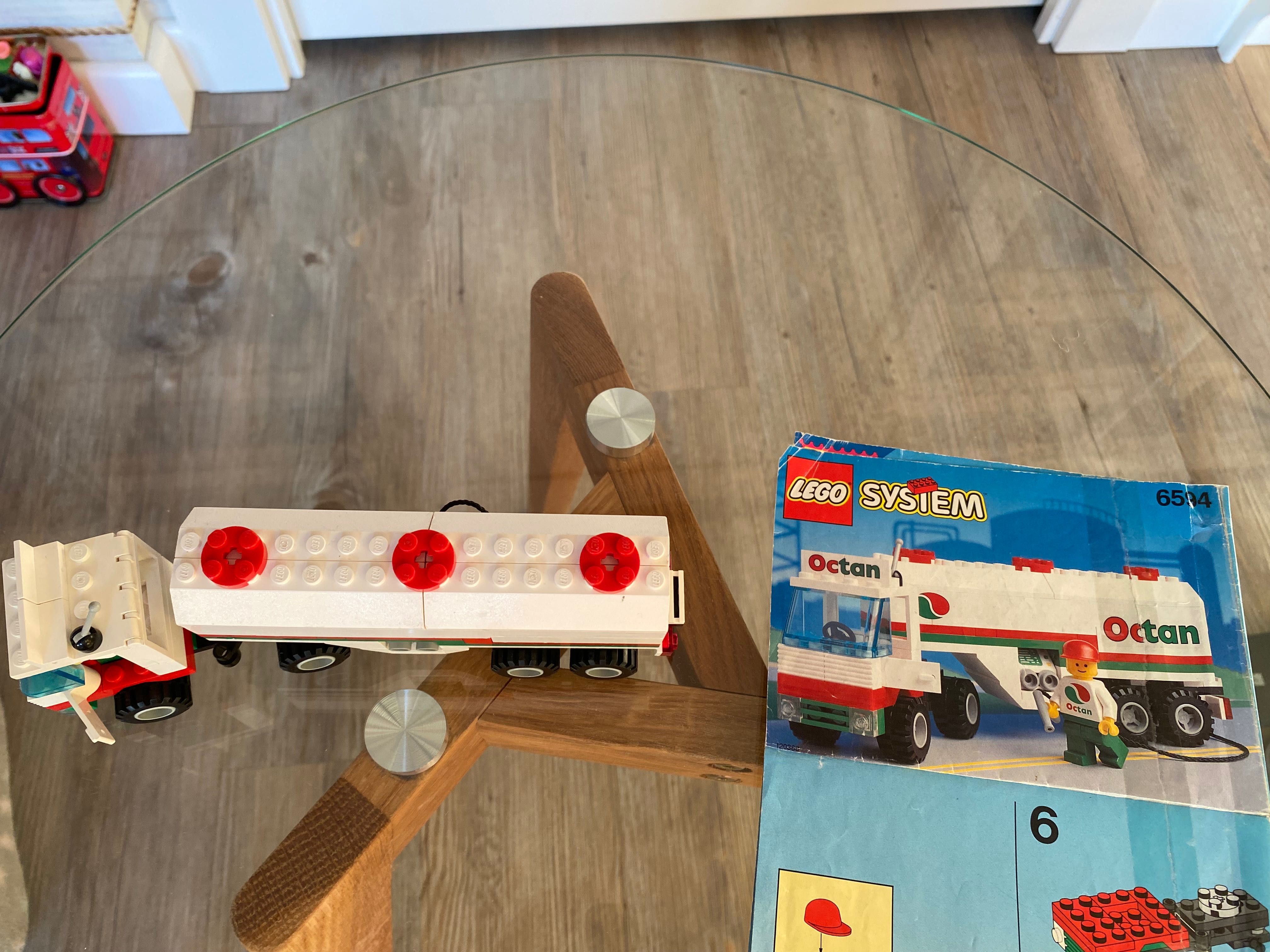 LEGO zestaw kolekcjonerski City Cysterna Octan Gas Transit 6594