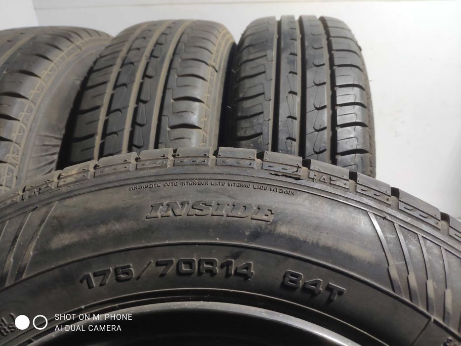 Koła opony felgi 175/70R14 DUNLOP 4x100 renault komplet 4szt letnie