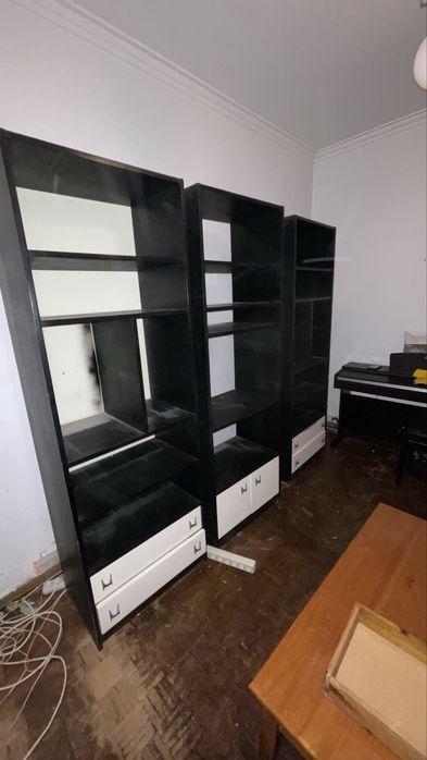 Conjunto de 3 estantes