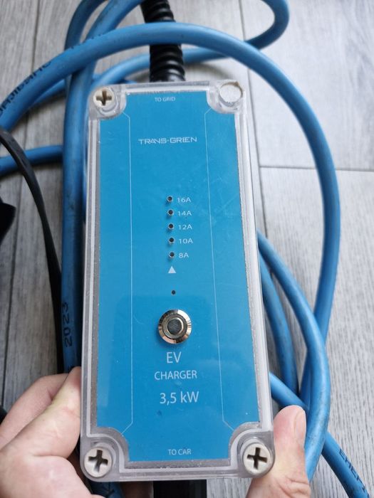 Зарядне для електромобіля type 1, 3.5 kw trans green
